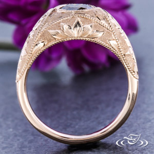 non-stone halo rings